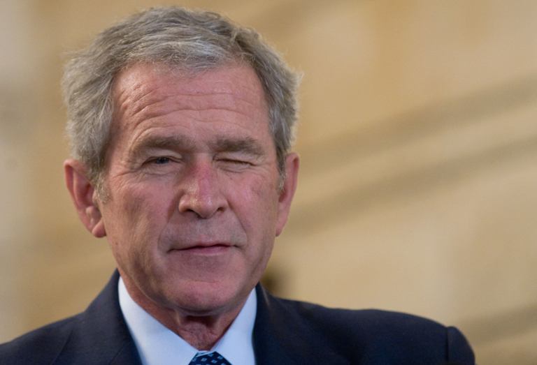 George W. Bush Meest Bewerkt Op Wikipedia