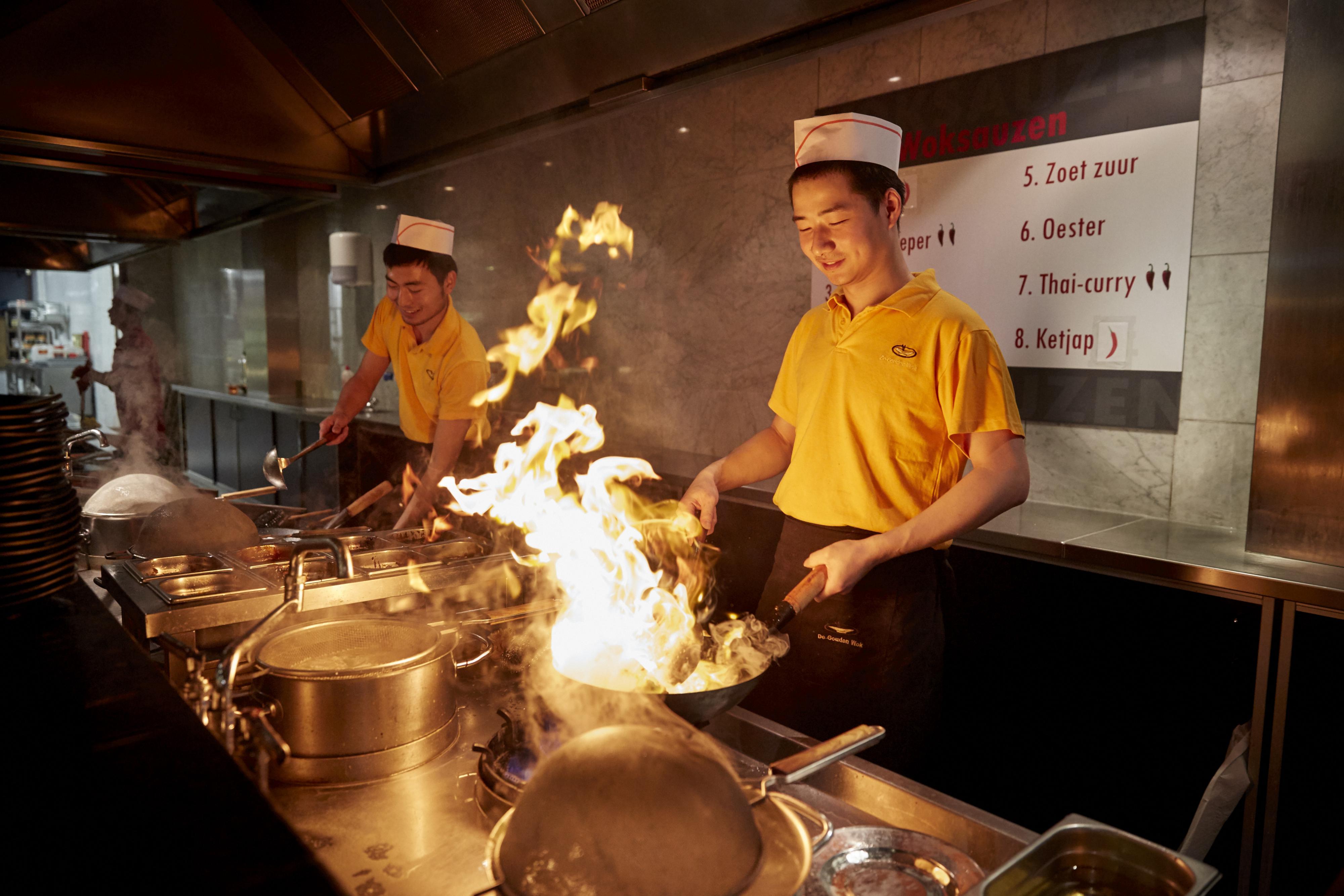 Olympische Spelen van de Chinese keuken in Rotterdam