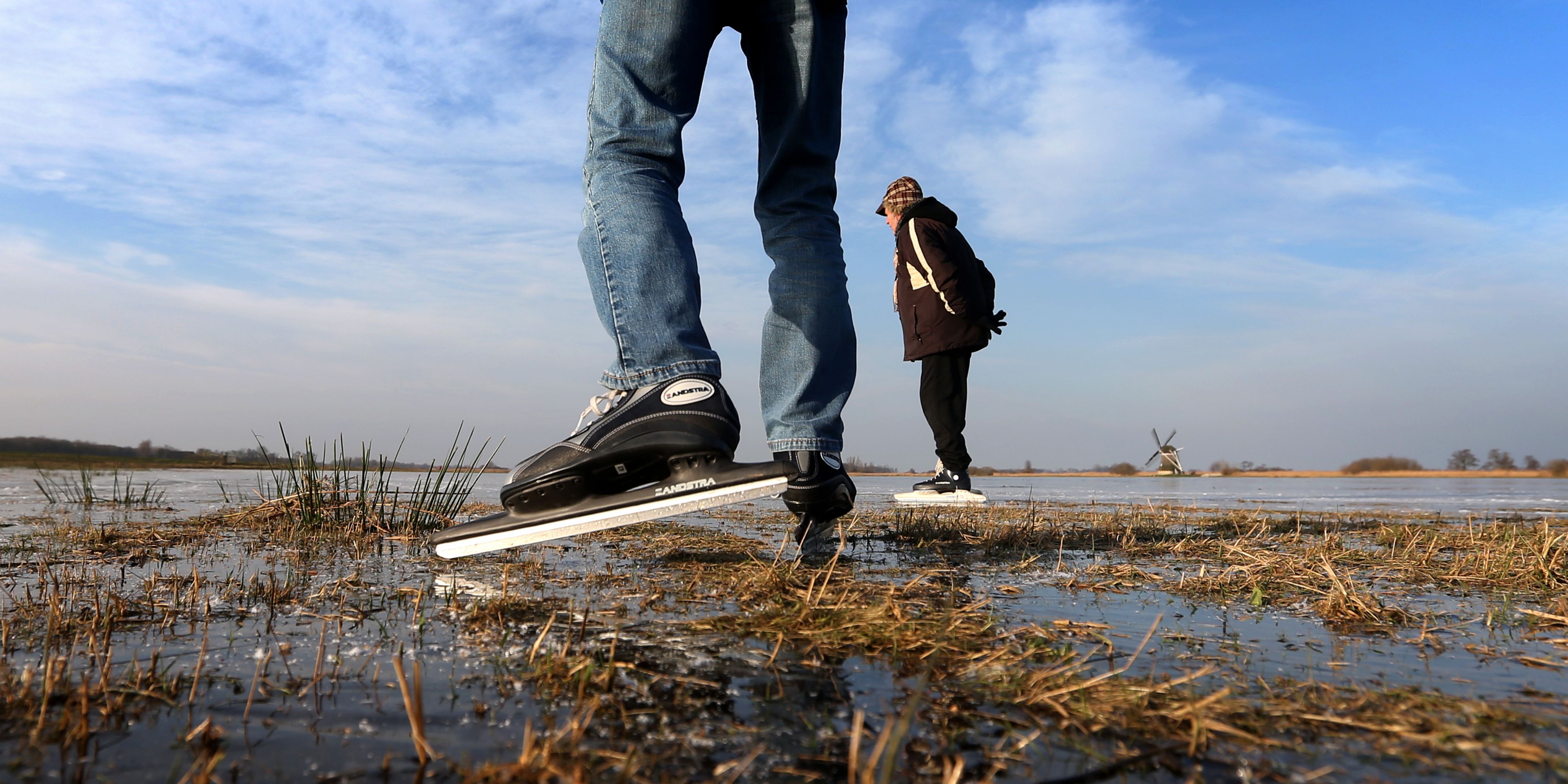 Schaatsen op natuurijs niet zonder gevaar