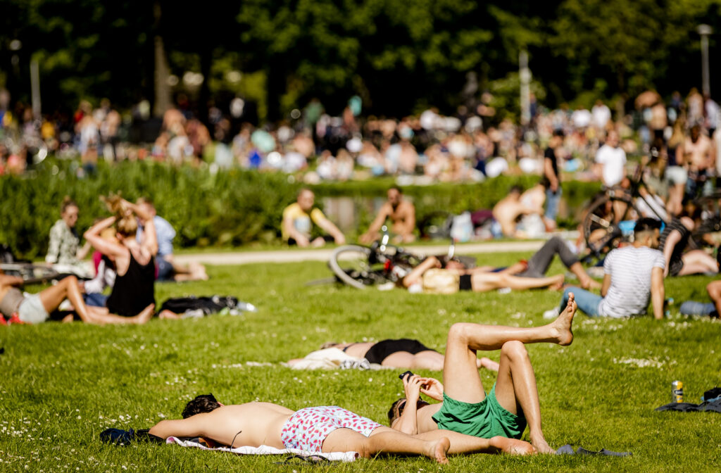 zonnig weer weer tijdens hemelvaart weer dit weekend