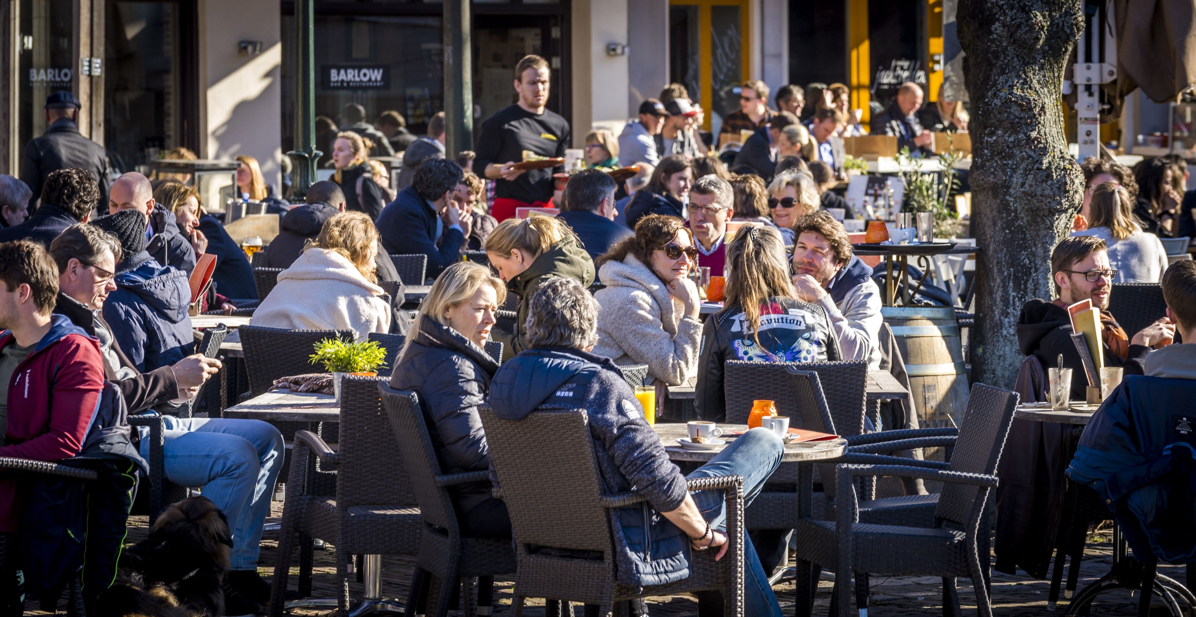 'Terras open zou kunnen bij garantie op minder samenscholing'