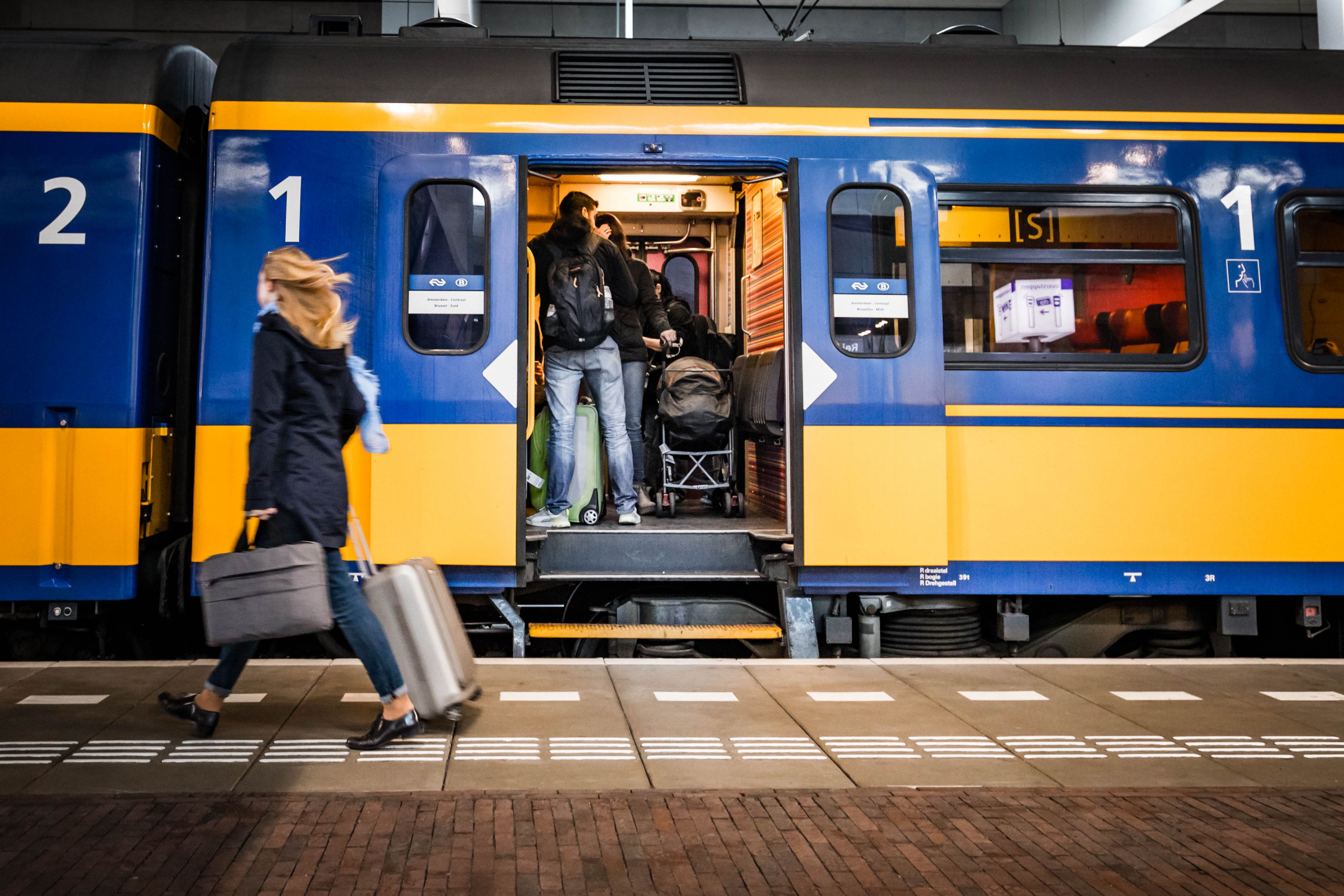 Conducteur Mishandeld In Trein