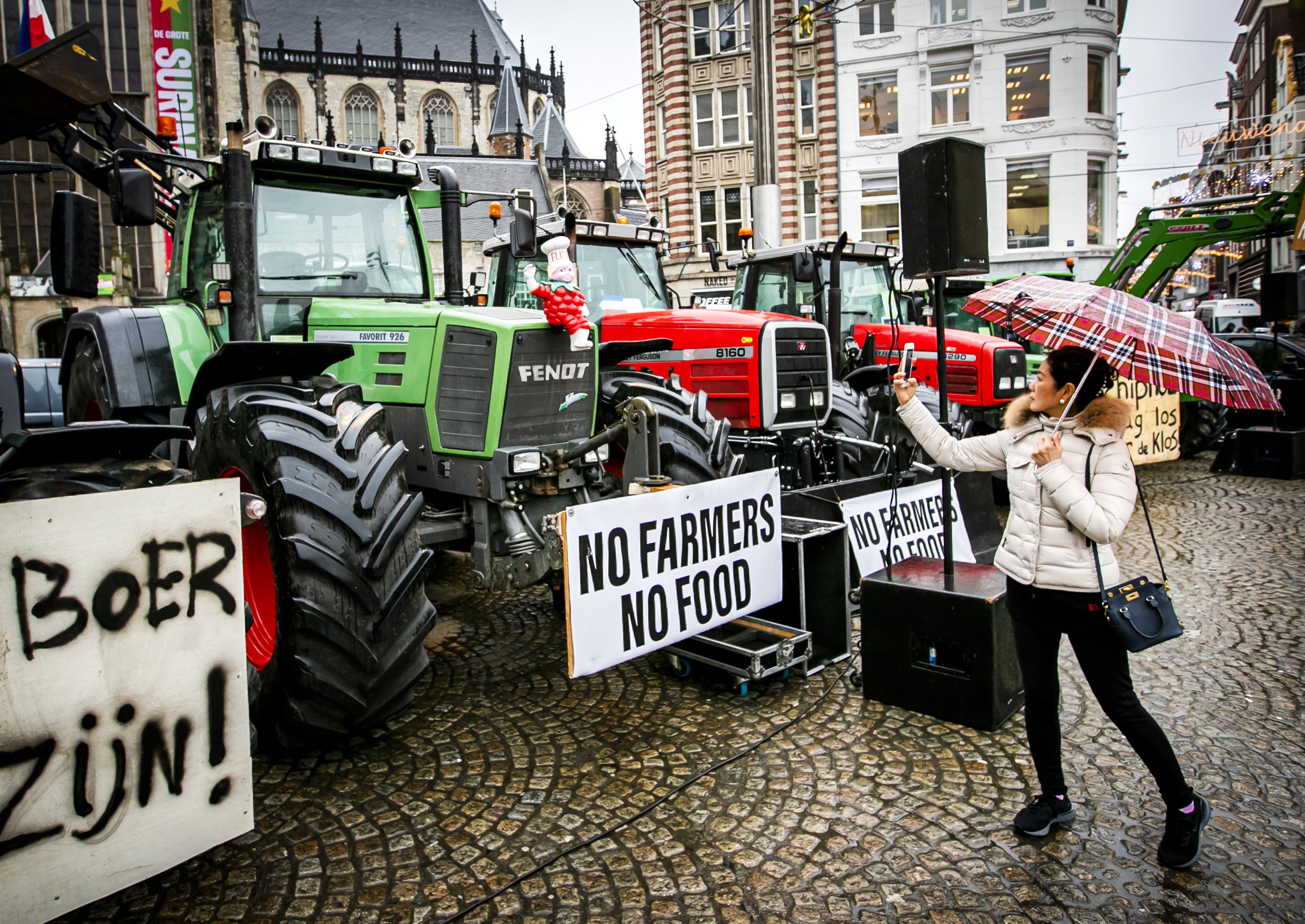 Boeren hebben deze protestdag twee kanten laten zien