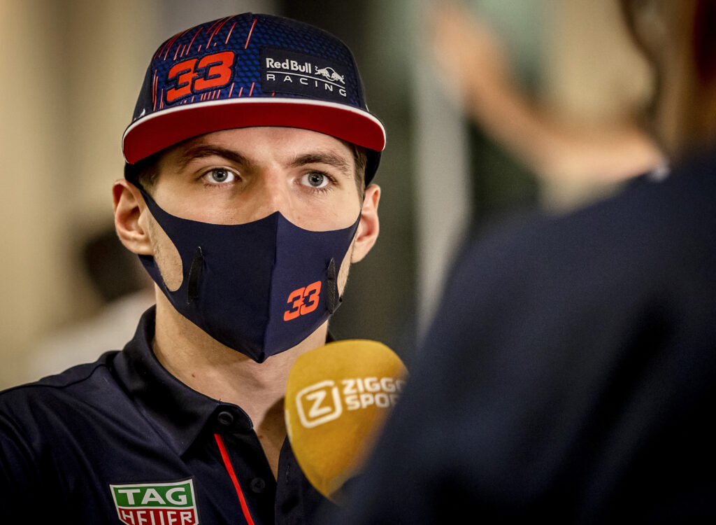 Max Verstappen in Abu Dhabi