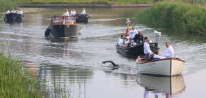 Maarten van der Weijden begonnen aan elfstedentriatlon