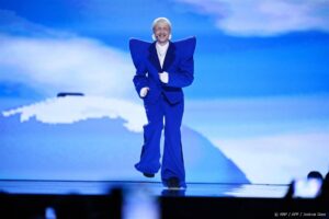 Joost Klein representing the Netherlands with the song "Europapa" performs on stage during the second semi-final of the 68th edition of the Eurovision Song Contest (ESC) at the Malmo Arena, in Malmo, Sweden, on May 9, 2024. A week of Eurovision Song Contest festivities kicked off on May 4, 2024 in the southern Swedish town of Malmo, with 37 countries taking part. The first semi-final took place on May 7, the second on May 9, and the grand final concludes the event on May 11.
Jessica GOW / TT NEWS AGENCY / AFP