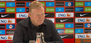 Ronald Koeman Memphis Depay Valentijn Driessen haarband frenkie de jong