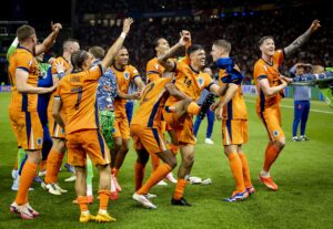 Nederlands elftal naar halve finale EK.