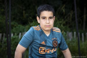 AMSTERDAM - Portret van de 11-jarige Mikael. De Raad van State heeft besloten dat de Armeense jongen en zijn moeder niet in Nederland mogen blijven. Mikael is hier geboren en heeft zijn hele leven in Nederland gewoond. Daarom had hij een aanvraag bij de minister ingediend om hem en zijn moeder een verblijfsvergunning te verlenen. ANP RAMON VAN FLYMEN