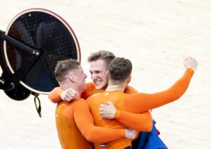 Olympische Spelen goud baanwielrennen