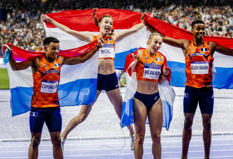 Olympische Spelen goud estafette Femke Bol