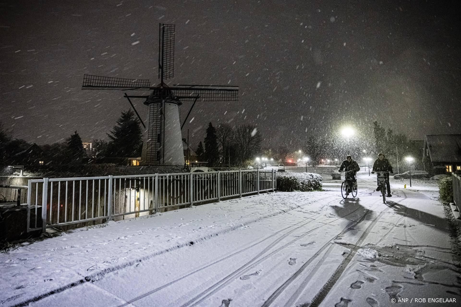 Zet je schrap voor hagel en sneeuw, op veel plekken code geel